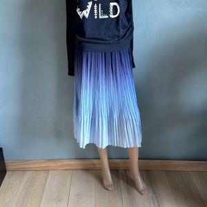 Lot of 2 Banana Republic Pleated long skirts